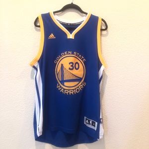 Adidas STEPHEN CURRY NUMBER 30 WARRIORS JERSEY M
